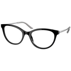 Prada Women's Eyeglasses - Black Cat Eye Full-Rim Frame | PRADA 0PR 17WVF 1AB1O154
