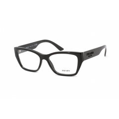 Prada Women's Eyeglasses - Full Rim Cat Eye Black Plastic Frame | 0PR 11YV 1AB1O1