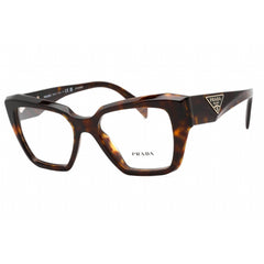 Prada Women's Eyeglasses - Full Rim Tortoise Plastic Cat Eye Frame | 0PR 09ZV 2AU1O1