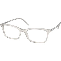 Prada Women's Eyeglasses - Grey Opal Plastic Cat Eye Frame | PRADA 0PR 16WV TWH1O154