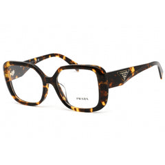 Prada Women's Eyeglasses - Honey Tortoise Plastic Full Rim Frame | 0PR 10ZVF VAU1O1