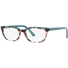 Prada Women's Eyeglasses - Spotted Brown Opal Rectangular Frame | 0PR 13VV 475101