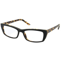 Prada Women's Eyeglasses - Top Black Havana Full-Rim Frame | PRADA 0PR 10XV NAI1O152