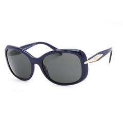 Prada Women's Sunglasses - Baltic Marble Frame Dark Grey Lens | 0PR 04ZS 18D5S0
