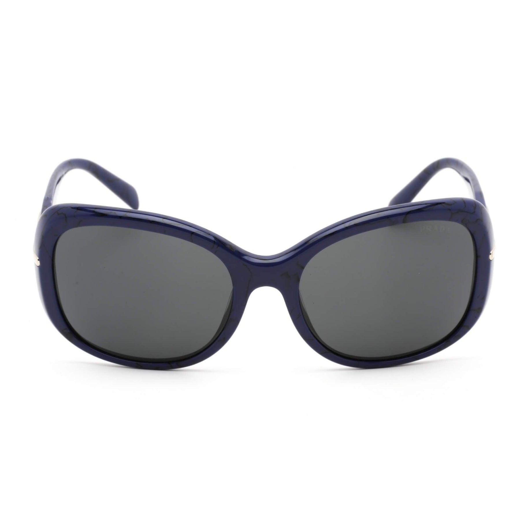 Prada Marble Grey Womens Sunglasses Prada Green Marble Sunglasses PR 13ZS | Grey Lens Elegance  main image 3