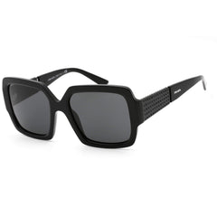 Prada Women's Sunglasses - Black Full-Rim Frame Grey Lens | 0PR 21XS 01E5S0