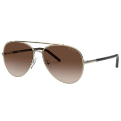 Prada Women's Sunglasses - Brown Gradient Lens Gold Full-Rim Frame | 66XS-ZVN6S157