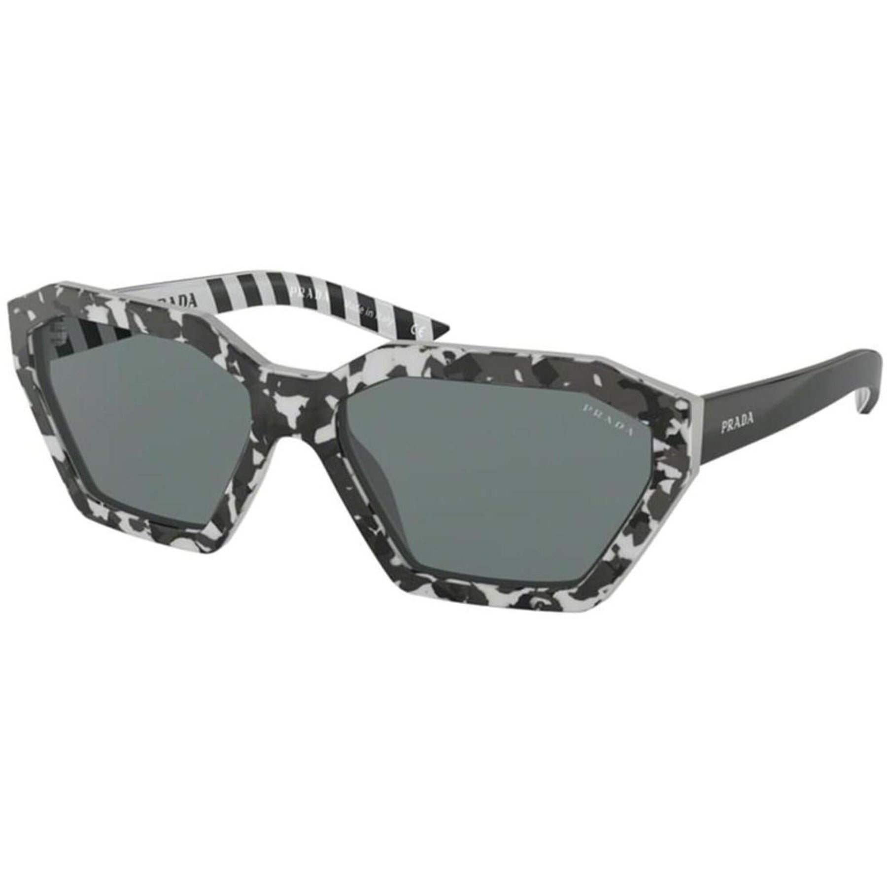 Prada Black Camouflage Sunglasses Prada PR 04VS MILLENNIALS Irregular Sunglasses For Women main image 2