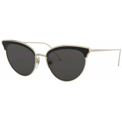 Prada Women's Sunglasses - Conceptual Pale Gold and Black Metal Frame | 60VS-AAV5S054