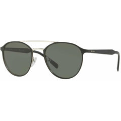 Prada Women's Sunglasses - Conceptual Polarized Green Lens Metal Frame | 62TS-1BO5X154