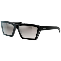 Prada Women's Sunglasses - Gradient Grey Mirror Silver Lens Frame | 04VS-1AB5O057