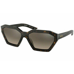 Prada Women's Sunglasses - Grey Mirror Silver Gradient Lens Frame | 03VSF-2AU4P059