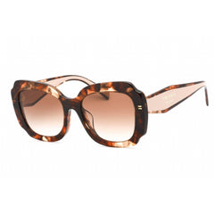 Prada Women's Sunglasses - Havana Plastic Butterfly Shape Frame | 0PR 16YSF 01R0A6