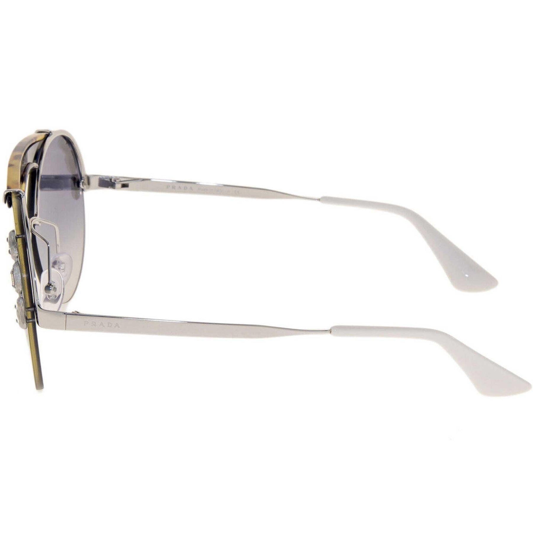 Prada Women\'s Havana Round Sunglasses! Prada Women Baroque Swirl Round Sunglasses in Havana Brown  main image 3