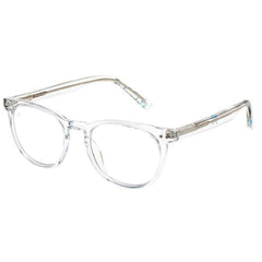 Prive Revaux Unisex Eyeglasses - Clear Square Full-Rim Frame | Born To Play Crystal