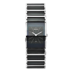 Rado R20785152 Women's Bracelet Watch - Integral Black Ceramic & Steel | R20785152