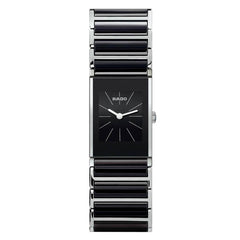 Rado R20786152 Women's Bracelet Watch - Integral Steel & Black Ceramic | R20786152