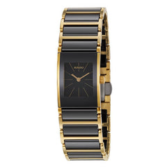 Rado R20789162 Women's Bracelet Watch - Integral Black Dial Steel & Ceramic | R20789162