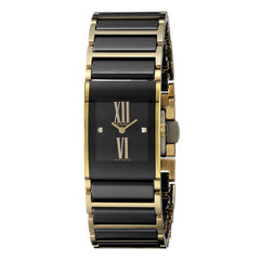 Rado R20789762 Women's Diamond Watch - Integral Jubile Black Dial Diamond | R20789762