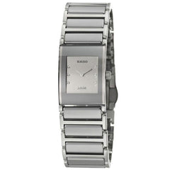 Rado Women's Diamond Watch - Integral Jubile Silver Tone Bracelet | R20747712