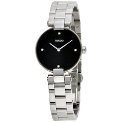 Rado Women's Quartz Watch - Coupole Black Dial Bracelet | R22854703