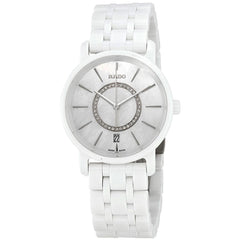 Rado Women's Quartz Watch - DiaMaster Mother of Pearl Dial Bracelet | R14065907