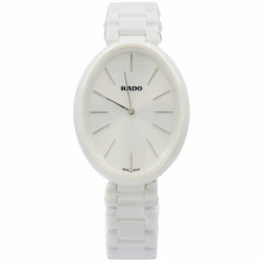 Rado Women's Swiss Quartz Watch - Esenza White Dial Ceramic Bracelet | R53092012