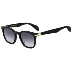 Rag and Bone Men's Sunglasses - Grey Shaded Lens Black Square Frame | RNB5021/S 807