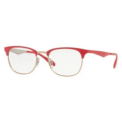 Ray Ban Men's Eyeglasses - Full Rim Matte Red Metal Square | RAY BAN 0RX6346 2974