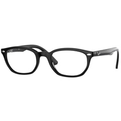 Ray-Ban Unisex Eyeglasses - Black Rectangular Full-Rim Injected Frame | 0RY1599 3542