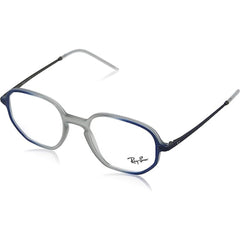 Ray-Ban Unisex Eyeglasses - Blue Square Full-Rim Plastic Frame | RAY BAN 0RX7152 5794