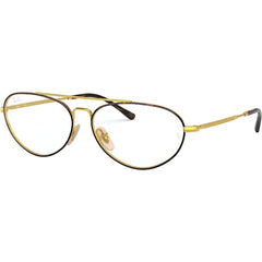 Ray-Ban Unisex Eyeglasses - Havana On Arista Frame, 58 mm | RAY BAN 0RX6454 2945