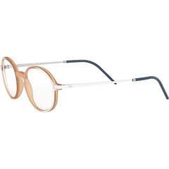 Ray-Ban Unisex Eyeglasses - Matt Pink Round Full-Rim Frame | RAY BAN 0RX7153 5791