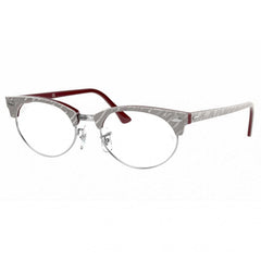 Ray-Ban Unisex Eyeglasses - Matte Wrinkled Grey Cat Eye Frame | RAY BAN 0RX3946V 8050