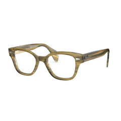 Ray-Ban Unisex Eyeglasses - Orange Yellow Square Full-Rim Frame | RAY BAN 0RX0880 8056