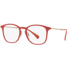 Ray-Ban Unisex Eyeglasses - Red Square Full-Rim Nylon Frame | 0RX8954 5758