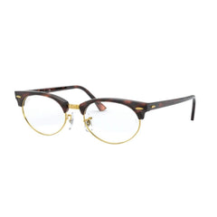 Ray-Ban Unisex Eyeglasses - Shiny Mock Tort Cat Eye Frame | RAY BAN 0RX3946V 8058