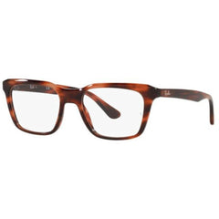 Ray-Ban Unisex Eyeglasses - Striped Havana Square Full-Rim Frame | 0RX5391 2144