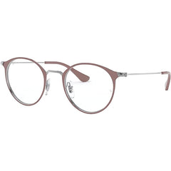 Ray-Ban Unisex Eyeglasses - Turtledove On Gunmetal Round Frame | RAY BAN 0RX6378 2907