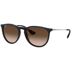 Ray Ban Unisex Sunglasses - Full Rim Brown Plastic Oval | RAY BAN 0RB4171F 631513