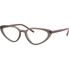 Ray-Ban Women's Eyeglasses - Shiny Tsp Grey Cat Eye Frame | RAY BAN 0RX7188 8083