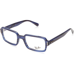 Ray-Ban Women's Eyeglasses - Stripe Blue Rectangular Frame | RAY BAN 0RX5473 8053