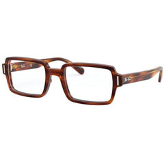 Ray-Ban Women's Eyeglasses - Tort Rectangular Frame, 52 mm | RAY BAN 0RX5473 2144