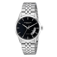 Raymond Weil Men's Automatic Watch - Freelancer Black Dial Swiss | 2770-ST-20011