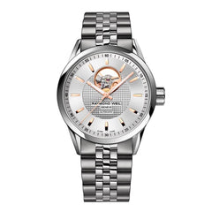 Raymond Weil Men's Automatic Watch - Freelancer Silver Dial | 2710-ST5-65021