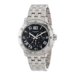 Raymond Weil Men's Chronograph Watch - Tango Black Dial Steel | 4899-ST-00208