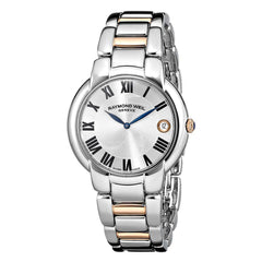 Raymond Weil Women's Bracelet Watch - Jasmine Silver Dial Two Tone | 5235-S5-01659