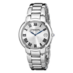 Raymond Weil Women's Bracelet Watch - Jasmine Silver Tone Dial Steel | 5235-ST-01659