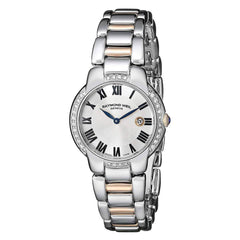 Raymond Weil Women's Diamond Watch - Jasmine Silver Dial Date | 5229-S5S-01659