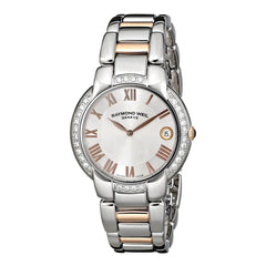 Raymond Weil Women's Diamond Watch - Jasmine Silver Tone Dial | 5235-S5S-01658